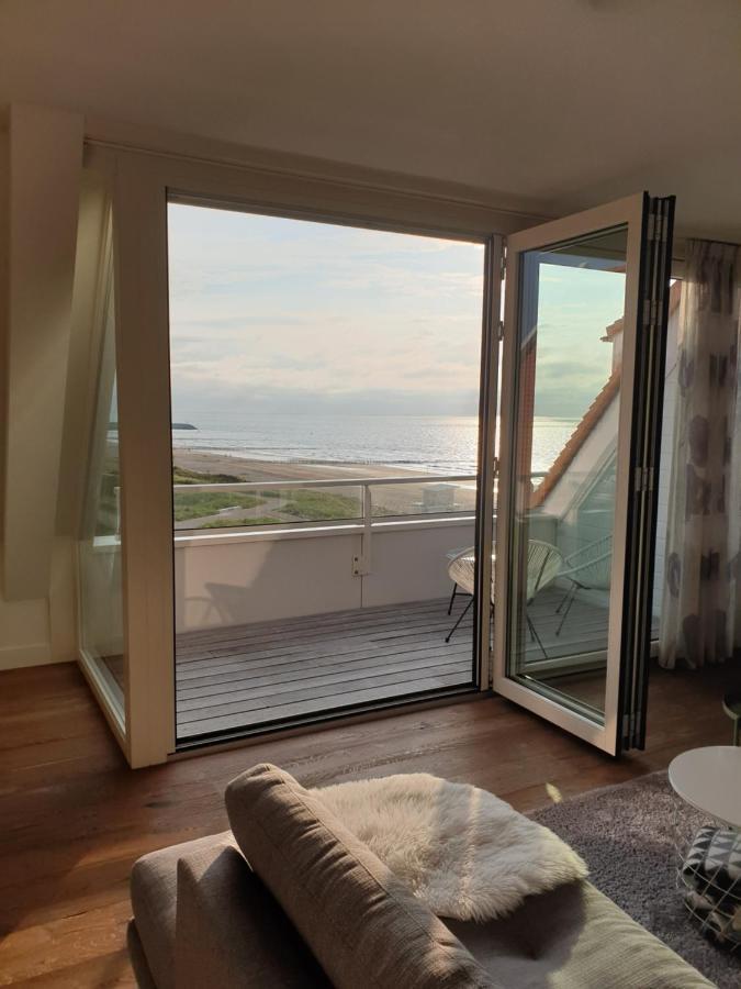 Penthouse Windkracht 10 Aan Het Strand Van Cadzand Exteriér fotografie