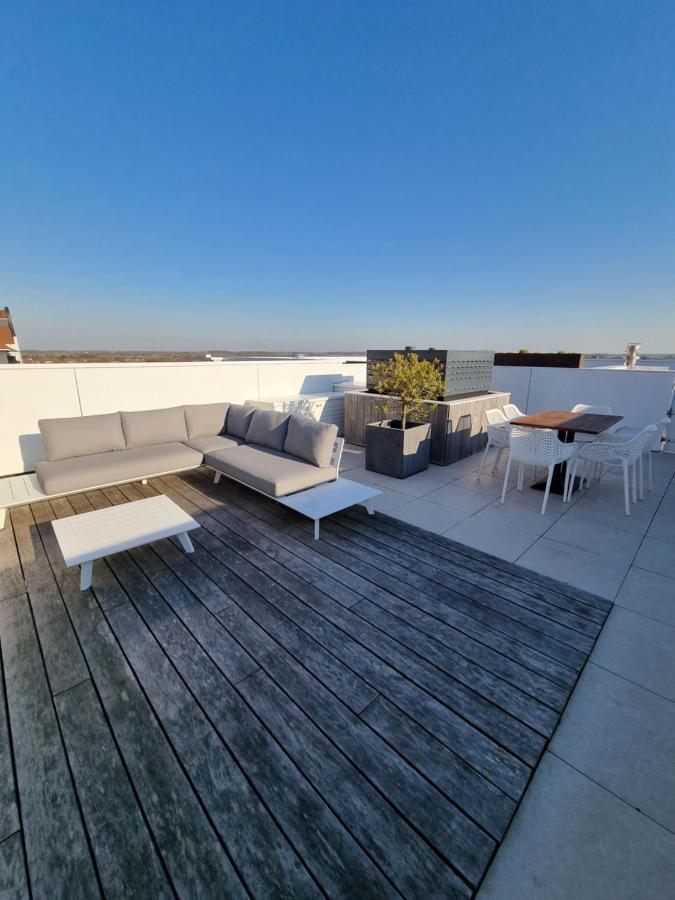 Penthouse Windkracht 10 Aan Het Strand Van Cadzand Exteriér fotografie