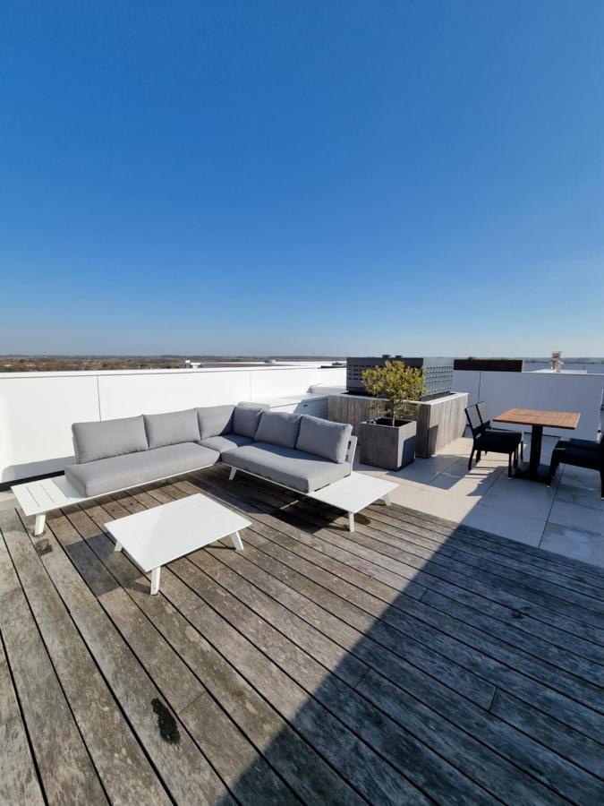 Penthouse Windkracht 10 Aan Het Strand Van Cadzand Exteriér fotografie