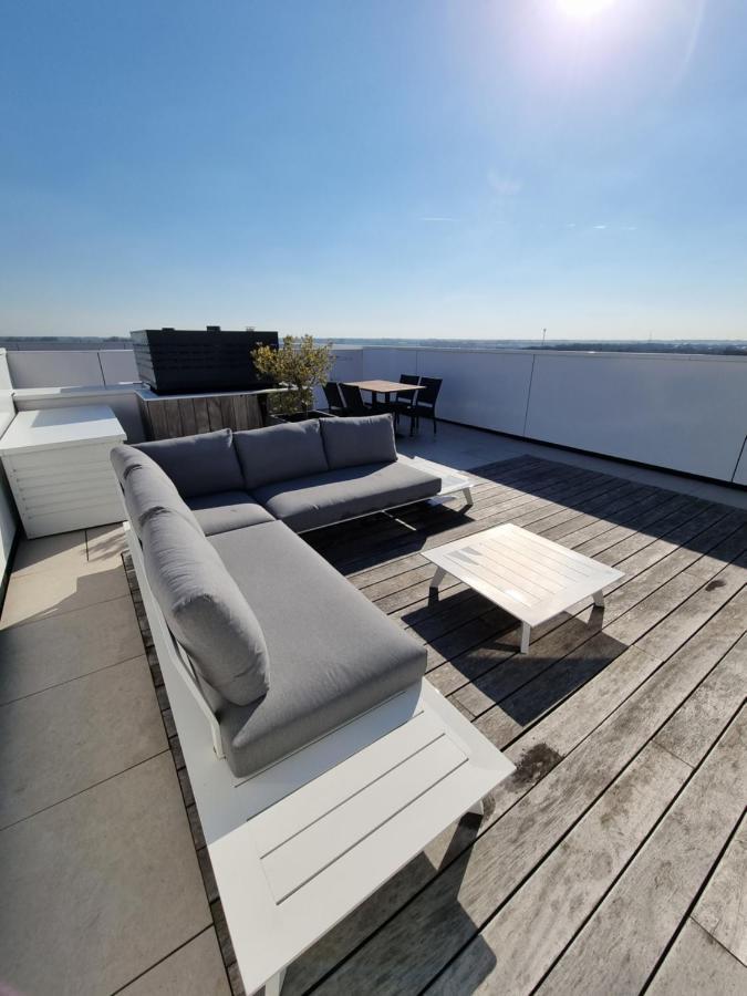 Penthouse Windkracht 10 Aan Het Strand Van Cadzand Exteriér fotografie
