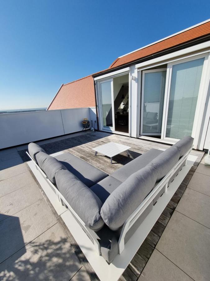 Penthouse Windkracht 10 Aan Het Strand Van Cadzand Exteriér fotografie