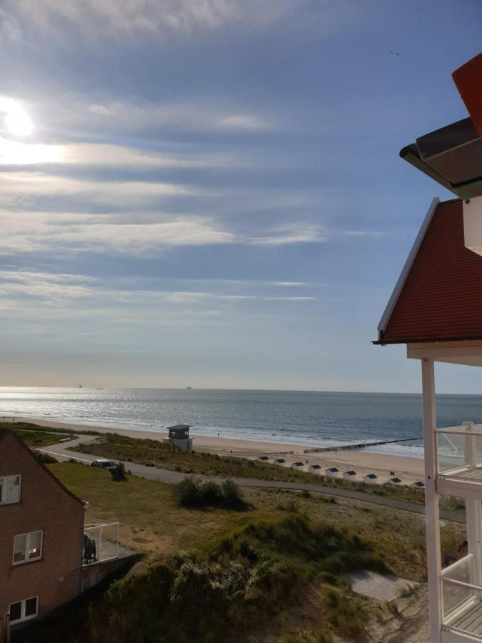 Penthouse Windkracht 10 Aan Het Strand Van Cadzand Exteriér fotografie
