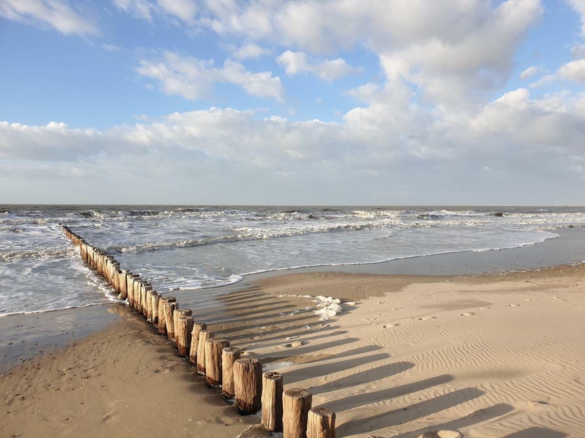 Penthouse Windkracht 10 Aan Het Strand Van Cadzand Exteriér fotografie