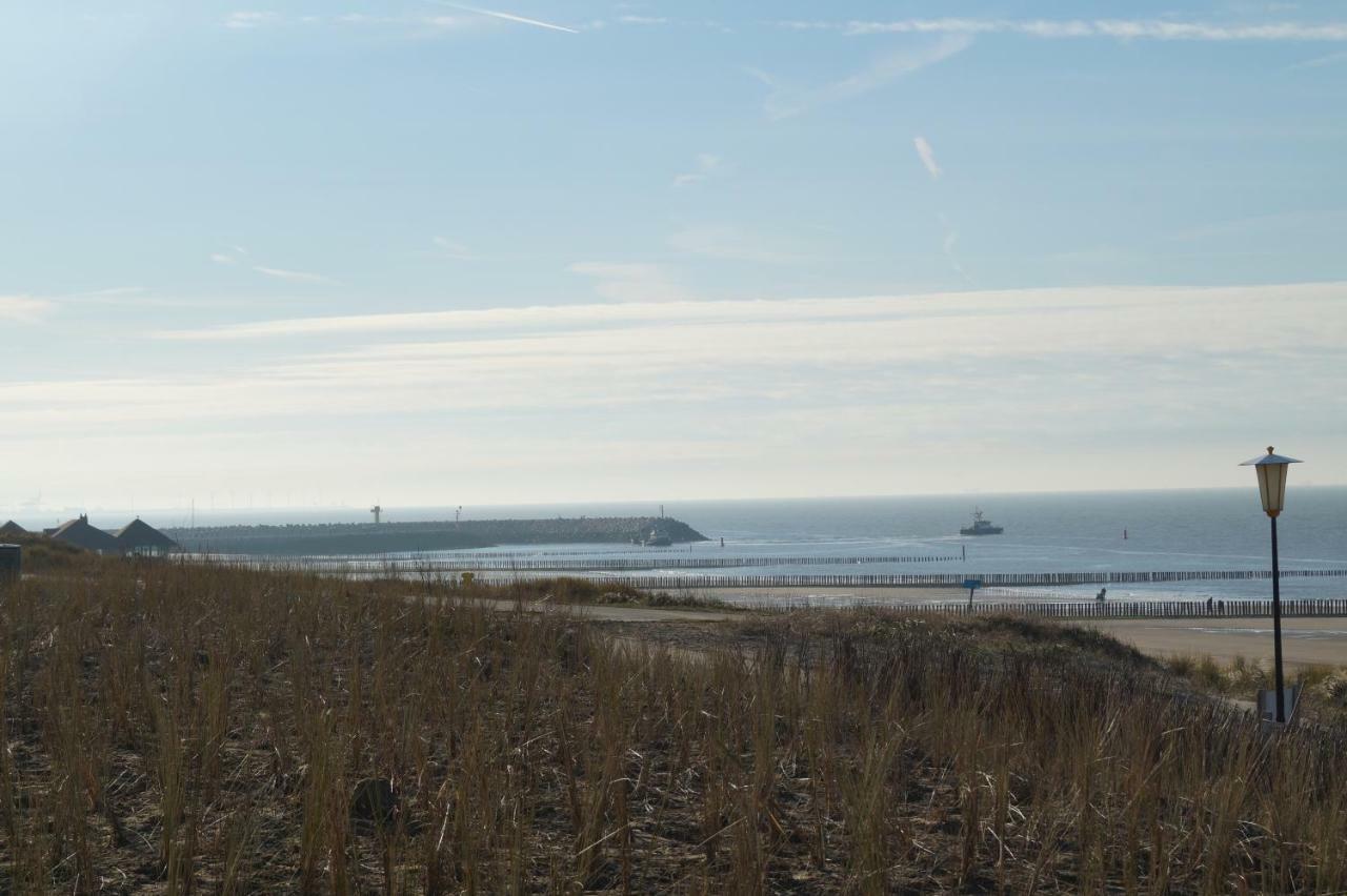 Penthouse Windkracht 10 Aan Het Strand Van Cadzand Exteriér fotografie