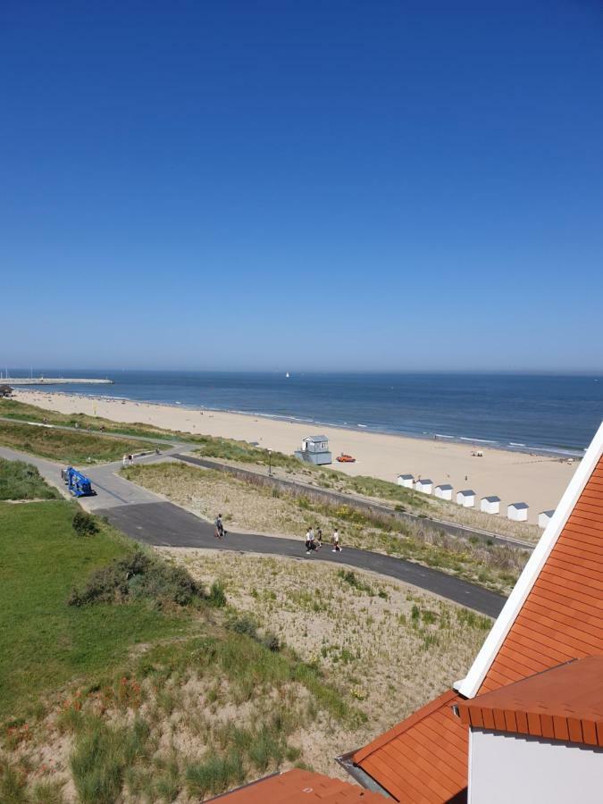 Penthouse Windkracht 10 Aan Het Strand Van Cadzand Exteriér fotografie